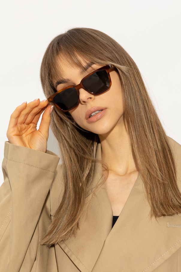【TOTEME】the squares square-frame アセテート サングラス Square sunglasses black – TOTEME